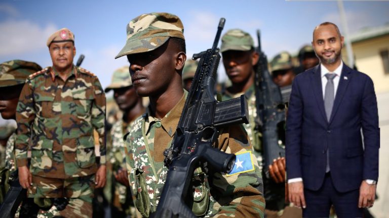 GENERAL IBRAHIM ADDOW, NEW SOMALIA ARMY COMMANDER.