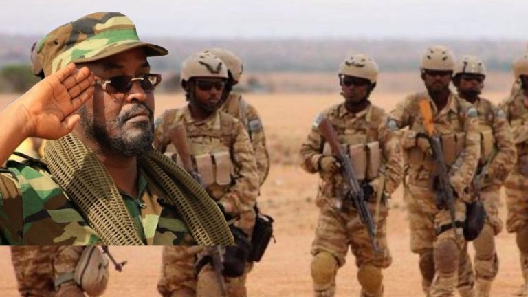 SOMALI NATIONAL ARMY ELITE DANAB UNIT KILLS OVER 40 AL-SHABAB IN JUBALAND.