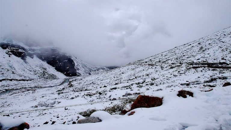 SNOW IN SOMALI ETHIOPIA SHOWS THREATS FROM CLIMATE CHANGE.